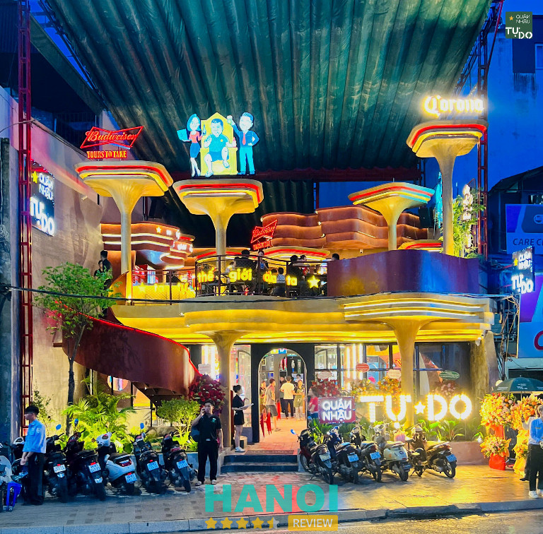 Quán Nhậu Tự Do là quán nhậu ở Hà Nội