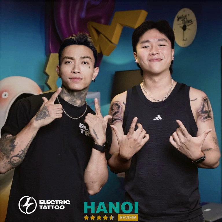 Sói Nguyễn là thợ xăm tattoo nổi tiếng tại Hà Nội 