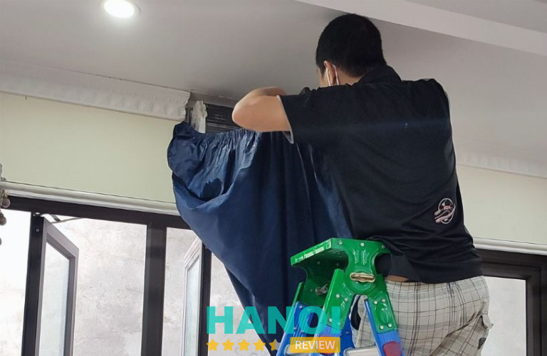Điện Lạnh Bảo Khang chuyên dịch vụ vệ sinh điều hòa ở quận Hà Đông