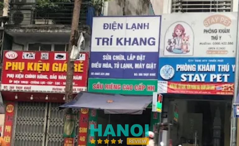 Điện lạnh Trí Khang vệ sinh điều hòa