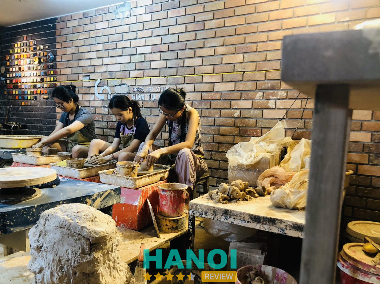 Green Art Studio workshop làm gốm ở hà nội 