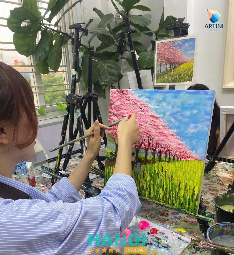 Artini Studio workshop ở Hà Nội 