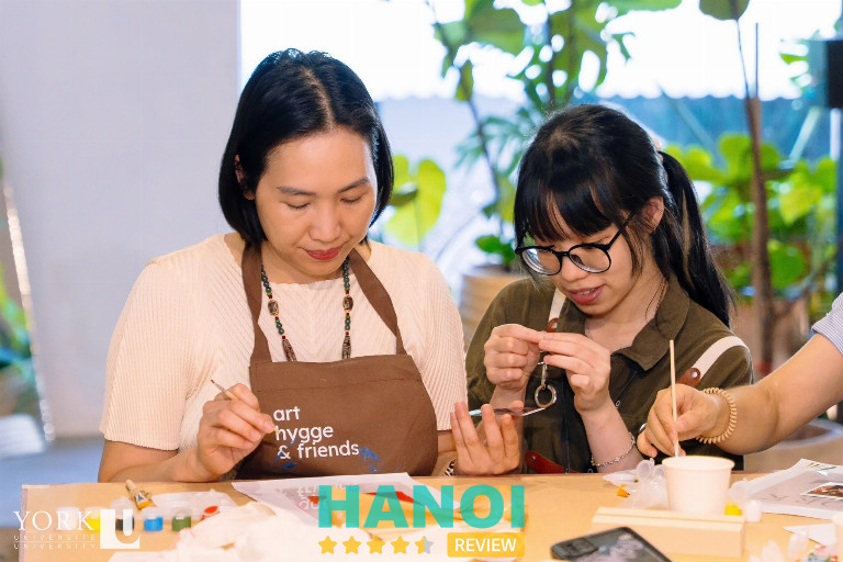 Workshop vẽ tranh tại Hà Nội của OUR. Art Space