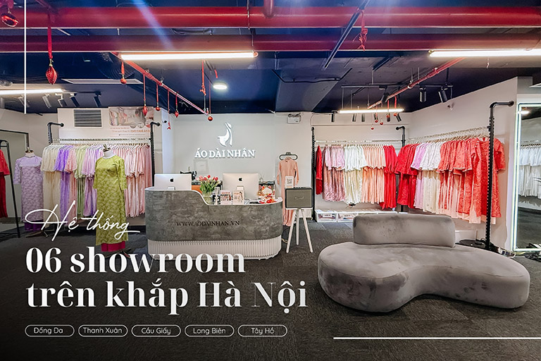 Áo dài cách tân ở Hà nội, shop áo dài nhân