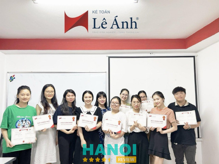 Khóa học kế toán tại Hà Nội – Review thực tế kế toán Lê Ánh