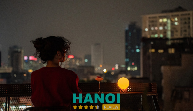 Quán cafe trên cao ở Hà Nội