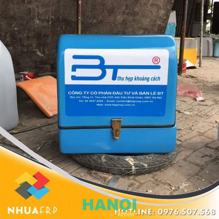 Địa chỉ bán thùng chở hàng composite ở Hà Nội 