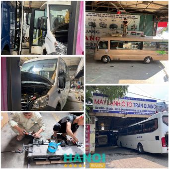 Địa chỉ sửa điều hòa ô tô tại Hà Nội