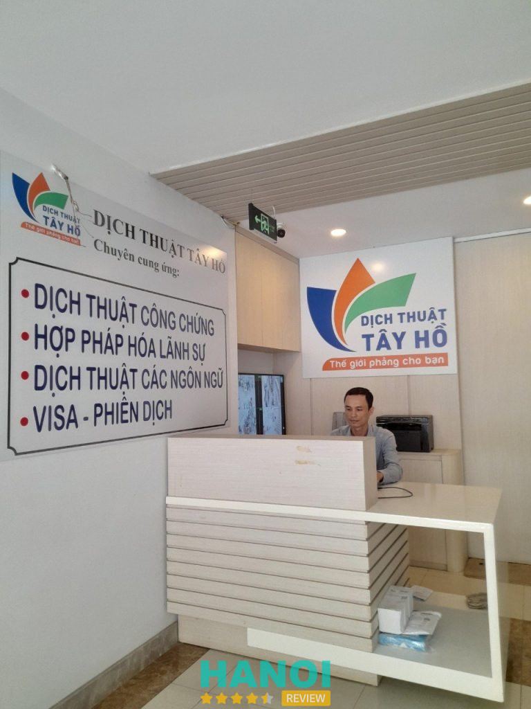 Dịch Thuật Chuyên Nghiệp Tây Hồ – 37 Võng Thị