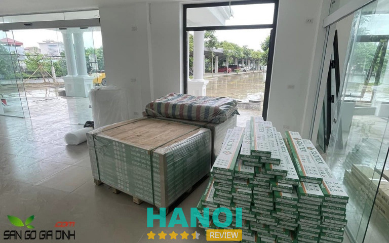 sàn nhựa giả gỗ ở Hà Nội