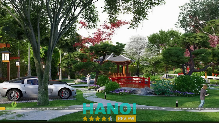 Công ty thiết kế cảnh quan công viên cây xanh ở Hà Nội