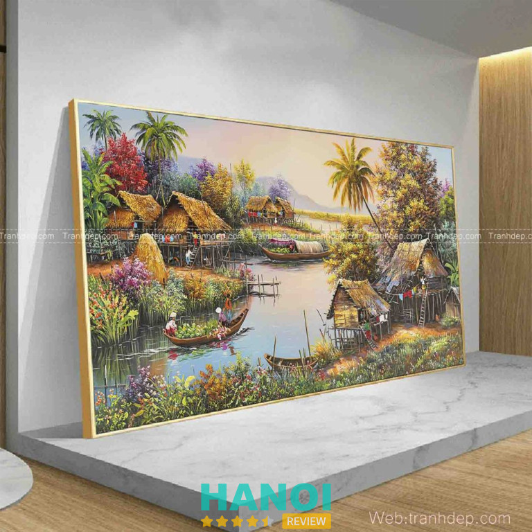 Cửa hàng bán tranh sơn dầu đẹp ở hà nội