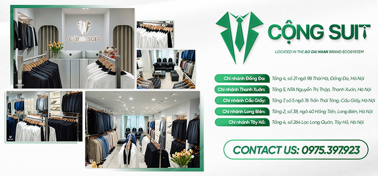 Cộng suit cho thuê vest nam uy tín ở Hà Nội