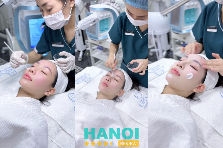 địa chỉ chăm sóc da mặt tại Hà Nội