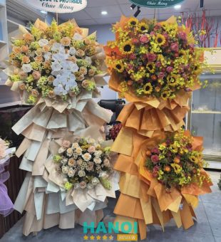 Hoa khai trương ở Hoải Đức Hà Nội