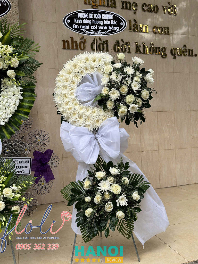 Shop hoa FLoLi – Hoa chia buồn ở Hoài Đức 