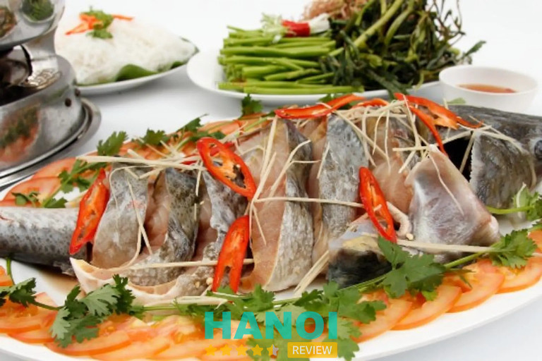 nhà hàng cá tầm ở Hà Nội 