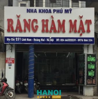 Bài viết đánh giá về Phòng Khám Nha khoa Phú Mỹ: 251 Lĩnh Nam, Hoàng Mai