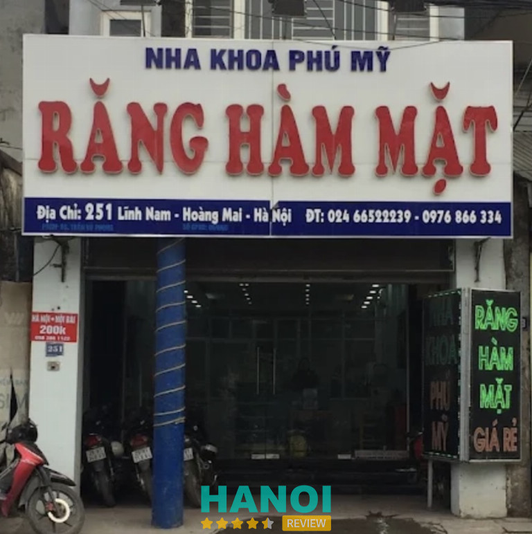 Bài viết đánh giá về Phòng Khám Nha khoa Phú Mỹ: 251 Lĩnh Nam, Hoàng Mai
