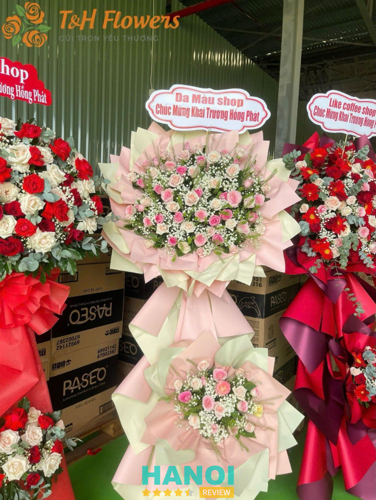 Hoa khai trương - Thế giới hoa đa dạng, chất lượng tại T&H Flower
