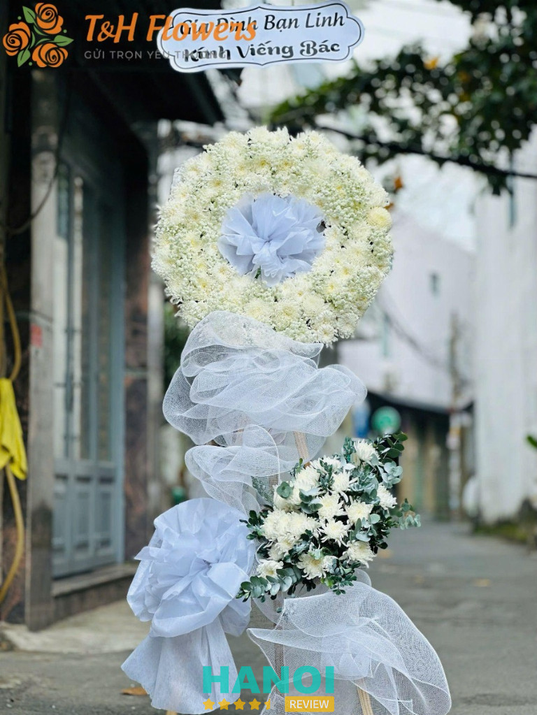 Hoa chia buồn - Thế giới hoa đa dạng, chất lượng tại T&H Flower