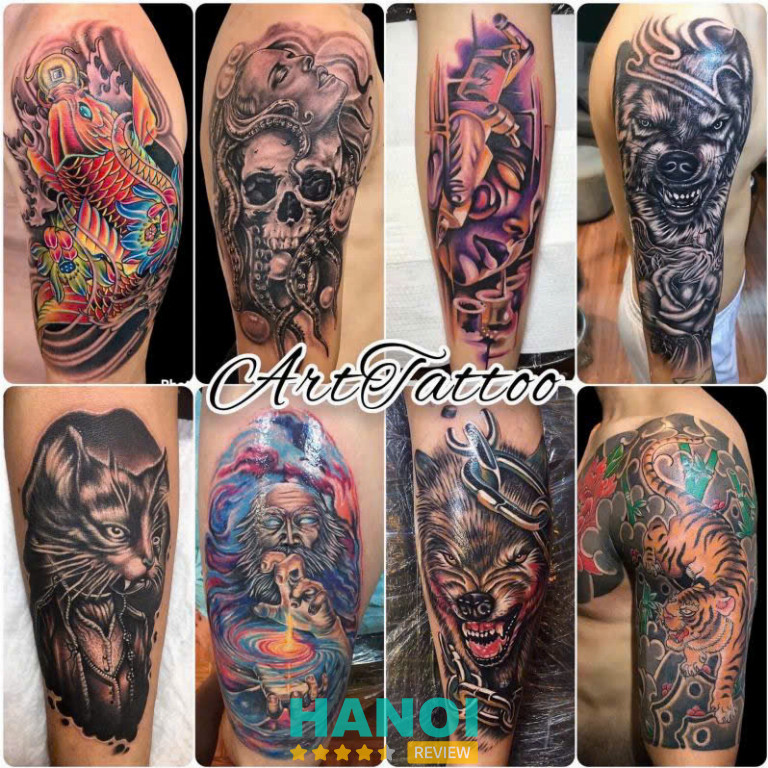 Xăm hình ở Hoàng Long Tatto Hà Nội