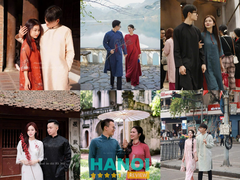 cho thuê áo dài Hà Nội