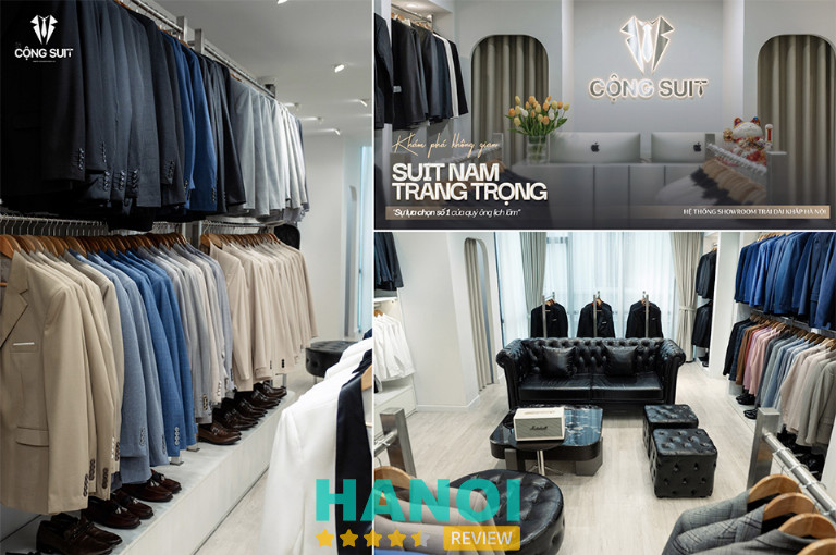 Cộng suit cho thuê vest nam ở hà nội