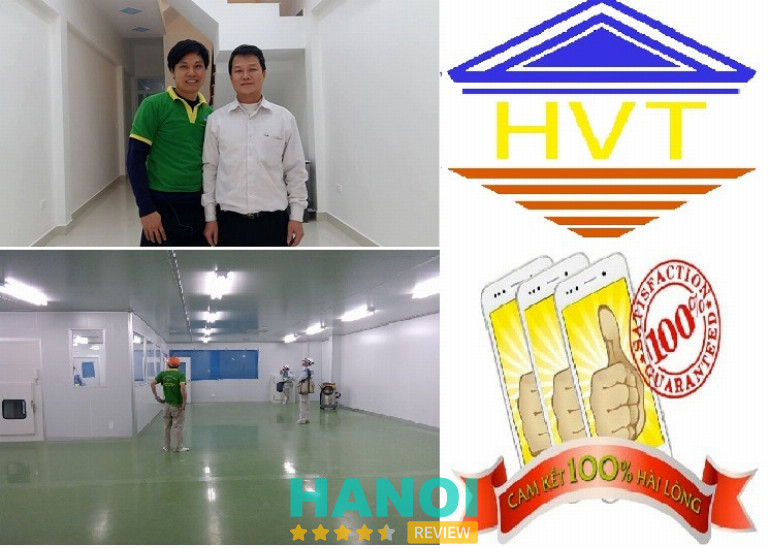 Vệ sinh công nghiệp HVT - P606 KĐT Nam Trung Yên