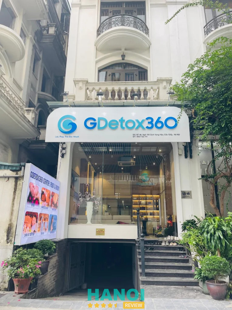 Bài viết đánh giá về Gdetox360 Spa Center: 46 Ngõ 100, Dịch Vọng Hậu, Cầu Giấy