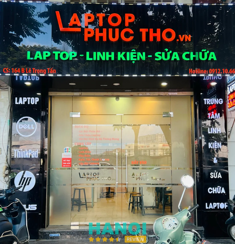 Bài viết đánh giá về Laptop Phúc Thọ: 164 Lê Trọng Tấn, Thanh Xuân
