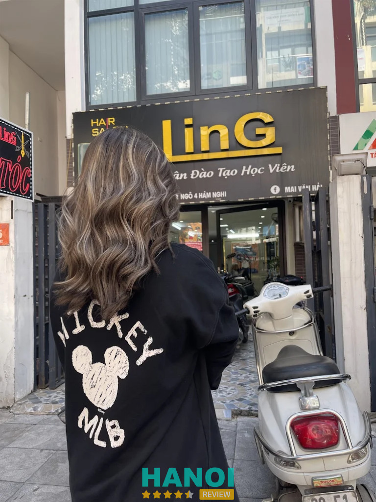 Bài viết đánh giá về LinG Hair Salon: TT-01-33 Ngõ 4 phố Hàm Nghi, P. Từ Liêm