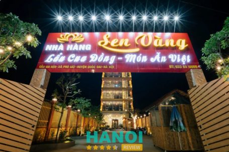 Bài viết đánh giá về Nhà hàng Sen Vàng: Quốc Lộ 21A, Phú Cát, Quốc Oai