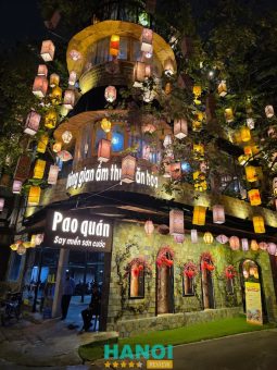 Bài viết đánh giá về nhà hàng ẩm thực Pao Quán: 1 Ngõ 62 Trần Thái Tông, phường Cầu Giấy