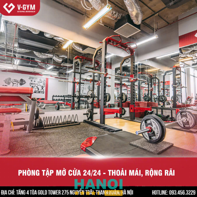 V GYM Fitness & Yoga – 275 Nguyễn Trãi