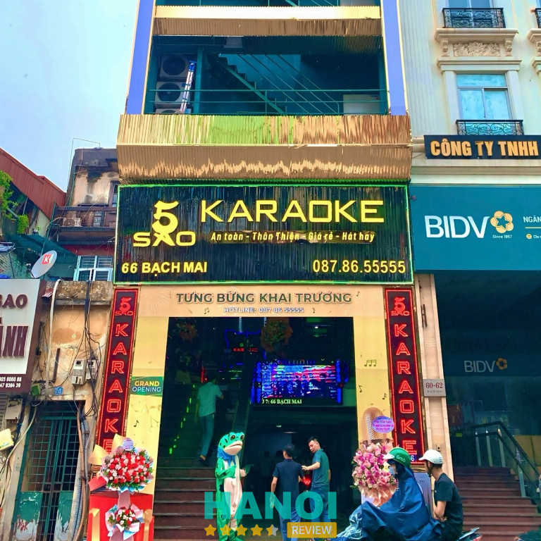 quán karaoke ở Hà Nội 5 Sao Karaoke 66 Bạch Mai - Hai Bà Trưng