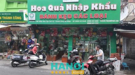 Bài viết đánh giá về Thủy Anh Fruits: 105C2 P. Thành Công, Ba Đình