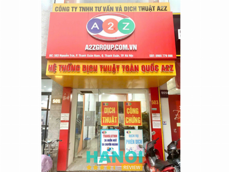 đơn vị dịch thuật ở Thanh Xuân