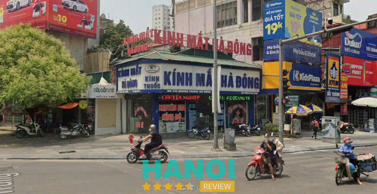 Cửa hàng mắt kính tại Q. Hà Đông