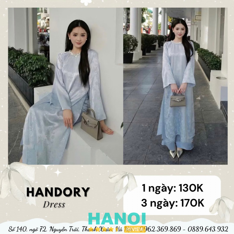 Handory Dress cho thuê quần áo chụp ảnh kỷ yếu ở Hà Nội