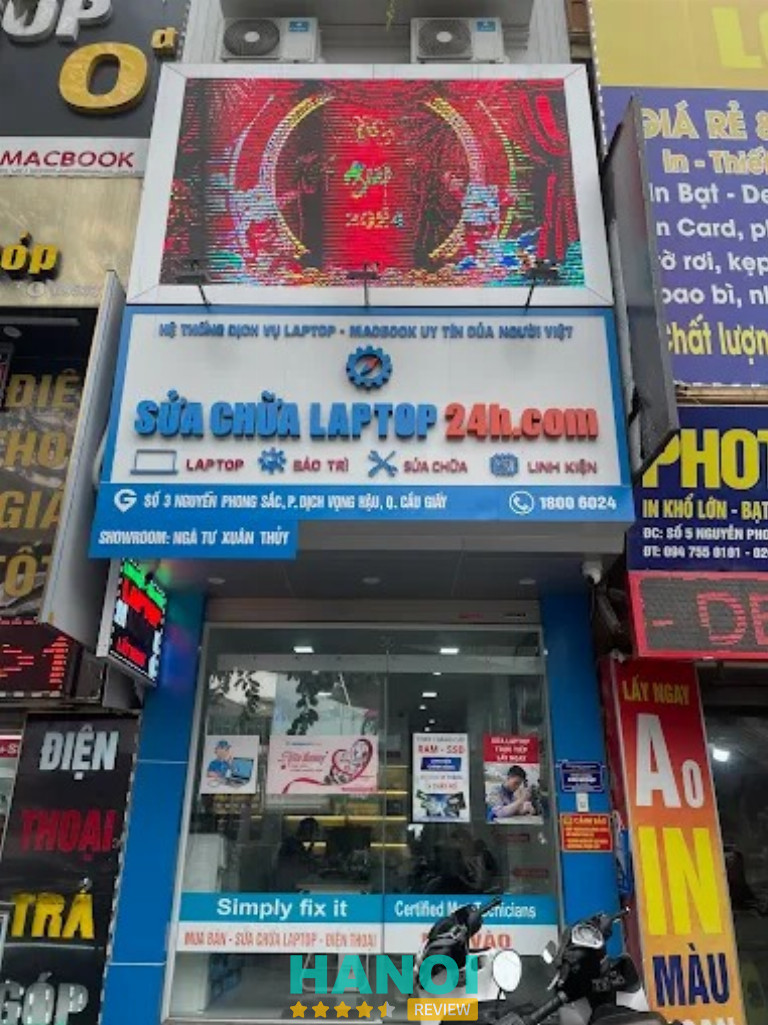 Sửa chữa Laptop 24h.com - 3 Nguyễn Phong Sắc