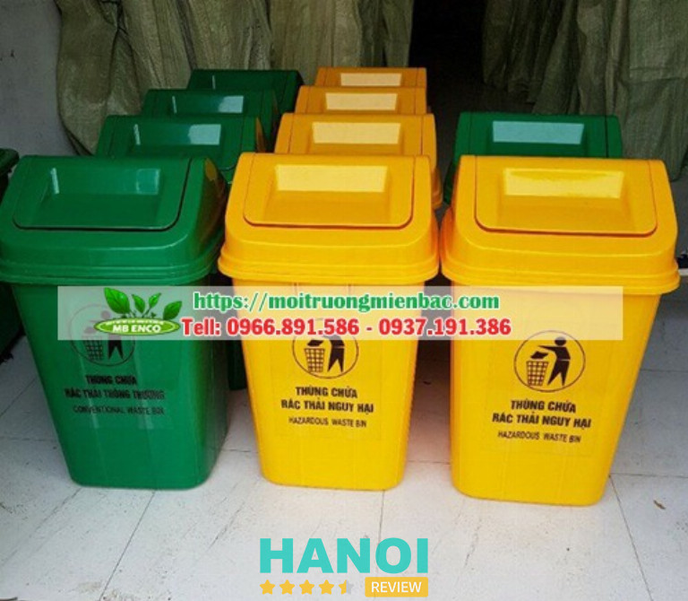 Địa chỉ bán thùng rác tại Hà Nội