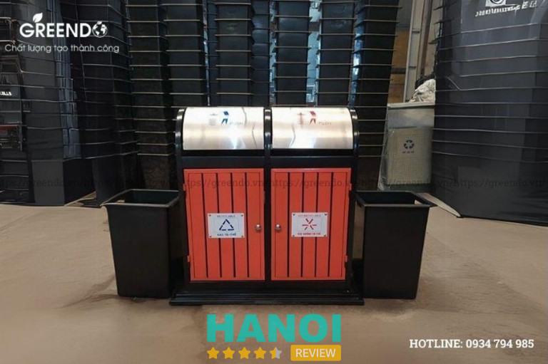 Thùng rác Greendo