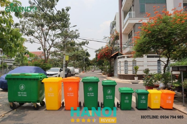 Thùng rác Greendo