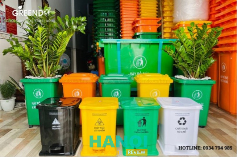 Thùng rác Greendo