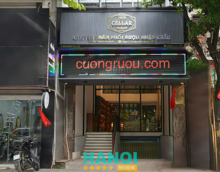 Showroom Cuồng Rượu tại Hà Nội