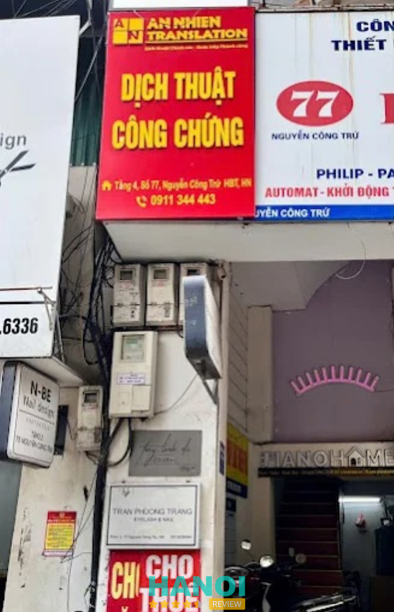 dịch thuật ở Hai Bà Trưng