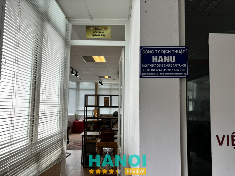 Dịch Thuật Hanu - 99 Phố Trần Bình