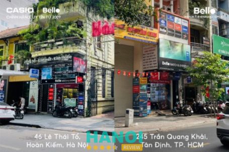 Đồng hồ Casio chính hãng tại Bello uy tín nhất