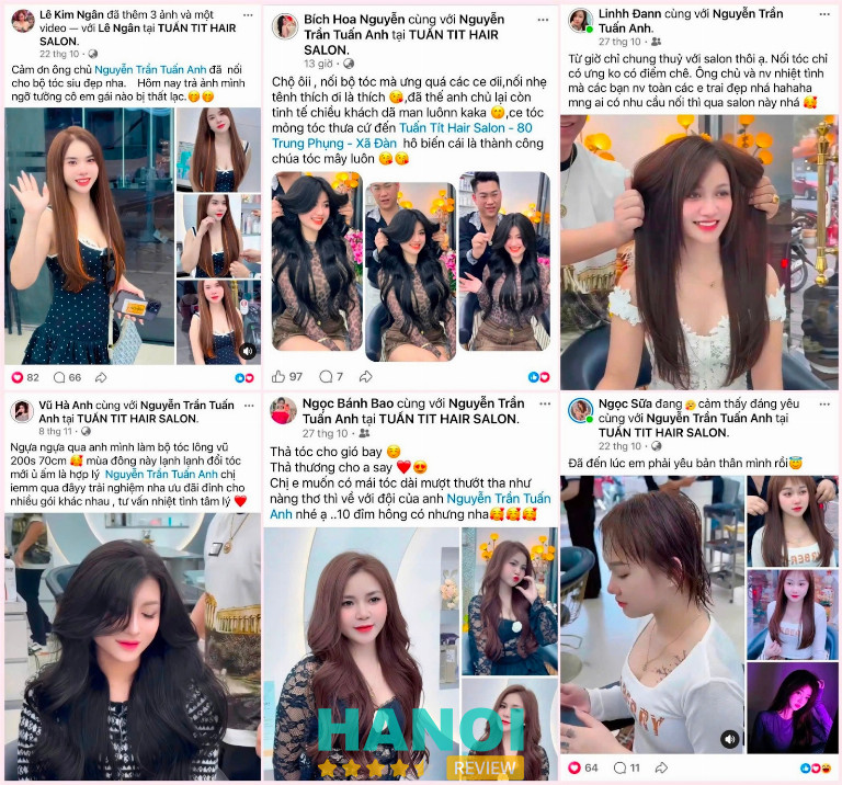 nối tóc Hà Nội